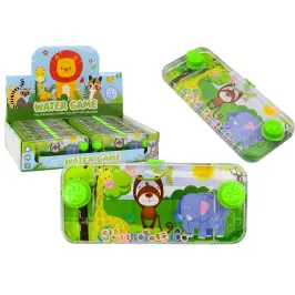 Water Game Arcade Console Green Monkey Giraffe Safari Pad Wheels Water Game Arcade Console Green Monkey Giraffe Safari Pad Wheels