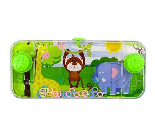 ﻿Water Game Arcade Console Green Monkey Giraffe Safari Pad Wheels