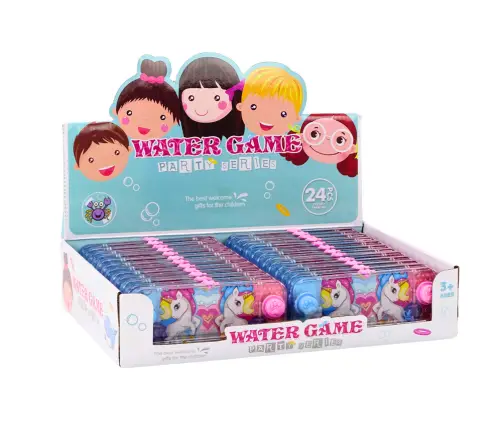 Water Game Arcade Console Pink Unicorn Pad Wheels Water Game Arcade Console Pink Unicorn Pad Wheels