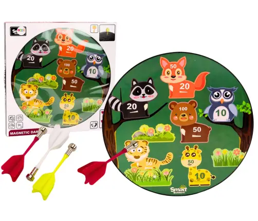 Magnetic Animals Green Arcade Darts Game Magnetic Animals Green Arcade Darts Game
