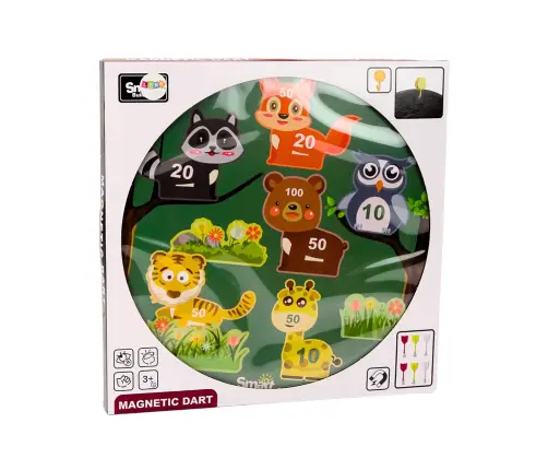 Magnetic Animals Green Arcade Darts Game Magnetic Animals Green Arcade Darts Game