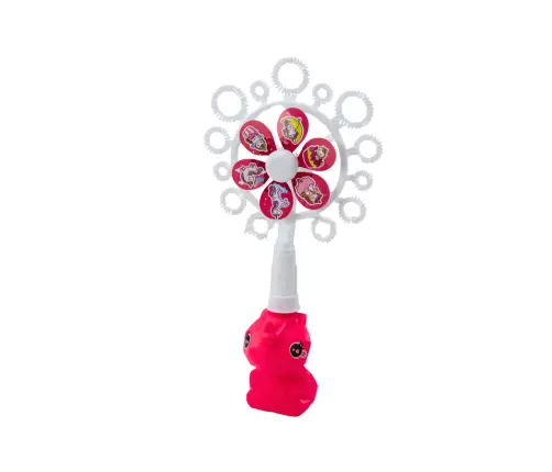 Soap Bubbles Pinwheel Unicorn Tray Pink