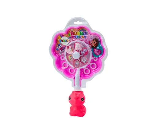 Soap Bubbles Pinwheel Unicorn Tray Pink