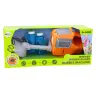 Soap Bubble Machine Lawn Mower Trimmer Two Liquids Orange
