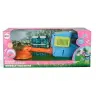 Soap Bubble Machine Lawn Mower Trimmer Two Fluids Blue