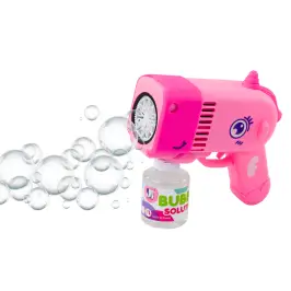 Dinosaur Pink Light Bubble Gun