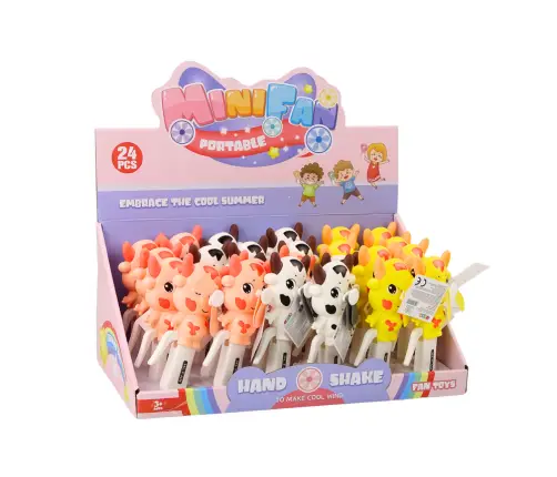 Hand Held Windmill Fudge Mini Pinwheel For Children 3 Colors