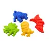Sand Bucket Set with Shower Watering Can and Molds Dinosaurs Set