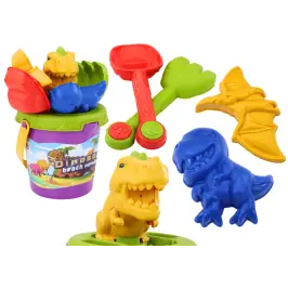 Sand Set, Bucket, Spatula, Rake, Molds, Dinosaurs Sand Set, Bucket, Spatula, Rake, Molds, Dinosaurs