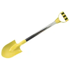 Sand Shovel Aluminum Handle Pastel Yellow 60cm