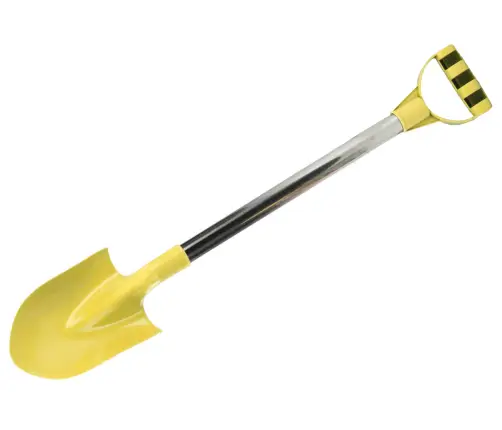 Sand Shovel Aluminum Handle Pastel Yellow 60cm Sand Shovel Aluminum Handle Pastel Yellow 60cm