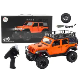 Remote Controlled Off-Road Vehicle RC 2.4G 4x4 Drive Orange