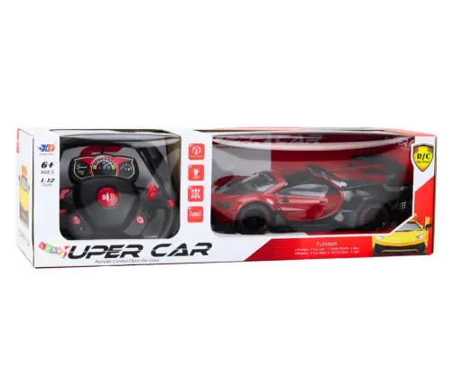 RC Sports Car 1:12 Opening Door Red RC Sports Car 1:12 Opening Door Red