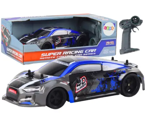 Radiovadāmā mašīna ar pulti Drift Blue