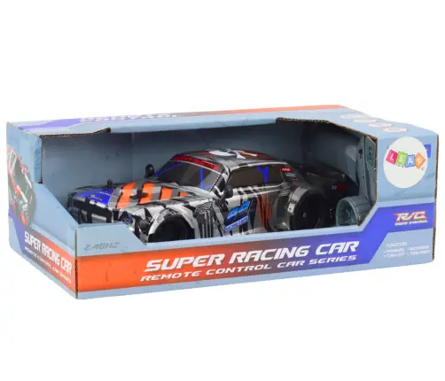 Radiovadāmā mašīna ar pulti Sports Car 1:18 Gray