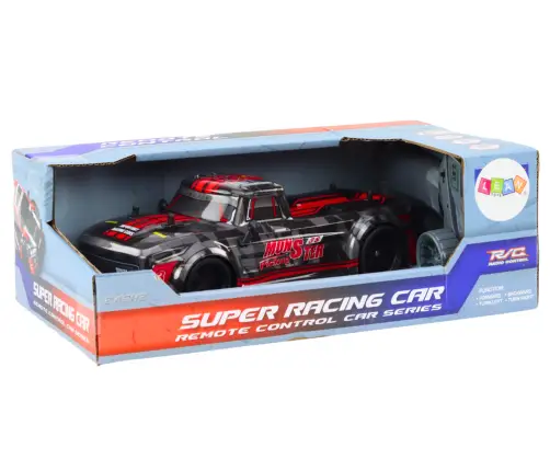 Radiovadāmā mašīna ar pulti Pick-Up Red