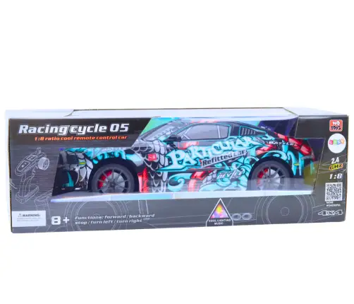 Radiovadāmā Sporta mašīna ar pulti Graffiti