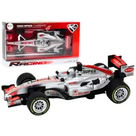 Racer Sports Car With 1:9 Drive Silver Sounds