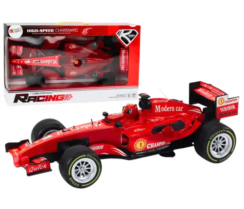 Racer Sports Car With Drive 1:12 Red Sounds Racer Sports Car With Drive 1:12 Red Sounds