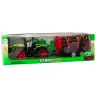 Farm Tractor With Wood Trailer 9 Bali Trees Green Drive