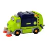 Cartoon Garbage Truck Turning Movable DIY Navy Blue