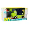 Cartoon Garbage Truck Turning Movable DIY Navy Blue