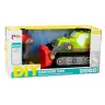 Cartoon Crawler Excavator To Disassemble DIY Green