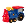 Cartoon Turning Locomotive DIY Navy Blue