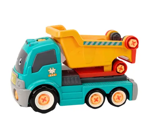 Cartoon Tipper Truck Turning DIY Turquoise Cartoon Tipper Truck Turning DIY Turquoise