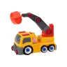 Cartoon Truck With Crane To Dismantle DIY Orange