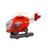 DIY Turning Cartoon Helicopter Red