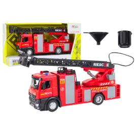 Fire Truck With Boom Lights Sounds Water Red