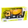 Yellow Concrete Mixer Truck, Friction Drive, Light and Sound