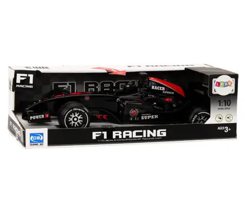 Racer Sports Car F1 Driven 1:10 Black Sounds Racer Sports Car F1 Driven 1:10 Black Sounds