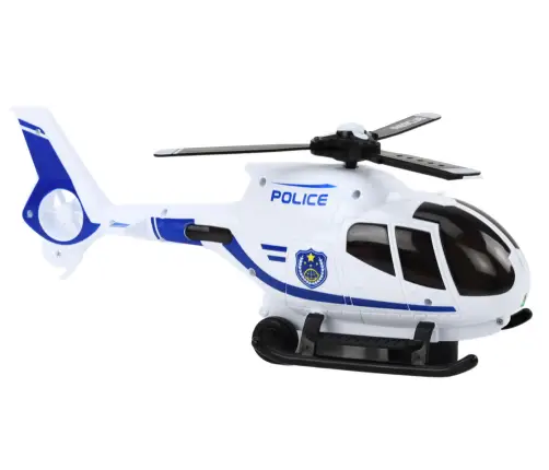 Police Helicopter Driving Helicopter White Sounds Lights Pilot Police Helicopter Driving Helicopter White Sounds Lights Pilot