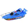 Police Boat Battery Operated Floating Boat Blue Water Toy Police Boat Battery Operated Floating Boat Blue Water Toy
