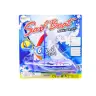 Floating Boat Battery Powered Water Toy Blue