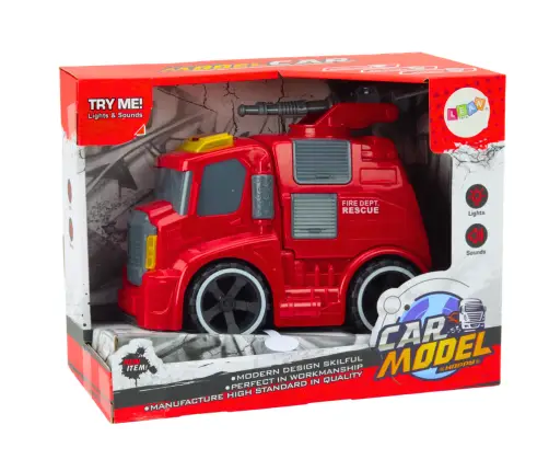 Fire Department Fire Truck Cannon Sounds Lights Drive Red Fire Department Fire Truck Cannon Sounds Lights Drive Red