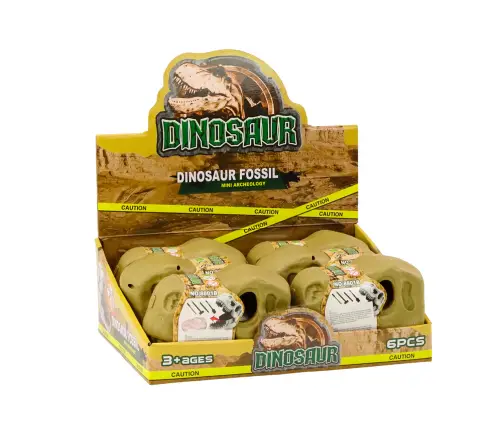 Archaeological Dig Set Dinosaurs Fossils Skull