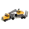 Lora Truck Crawler Excavator Lights Sounds Drive Yellow