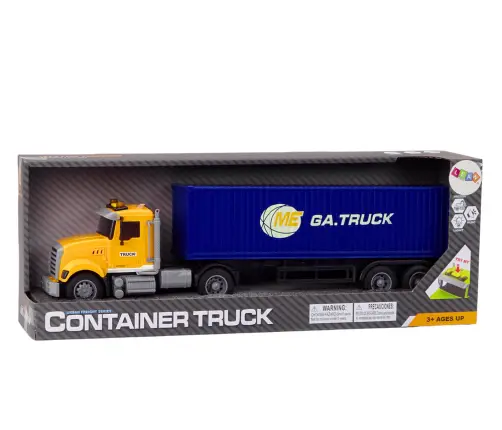 Truck Tir Semi Trailer Lights Sounds Drive Yellow Truck Tir Semi Trailer Lights Sounds Drive Yellow