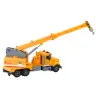 Truck Yellow Crane With Friction Drive Light and Sound Effects
