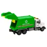 Garbage truck Garbage bins Lights Sounds Drive White and green