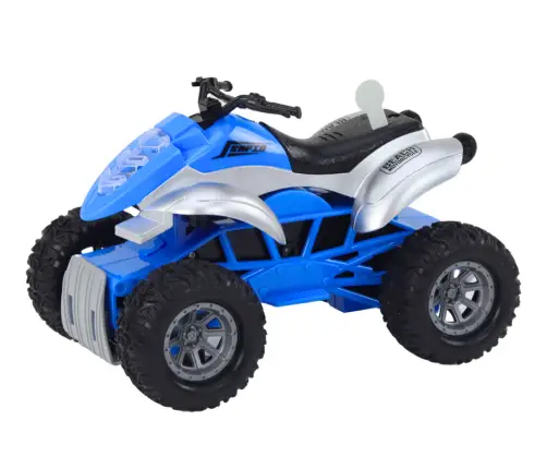 Quad with a trailer for transporting a boat and a jet ski Quad with a trailer for transporting a boat and a jet ski