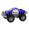 Police Car Pickup Blue Off-Road Police Vehicle Police Car Pickup Blue Off-Road Police Vehicle