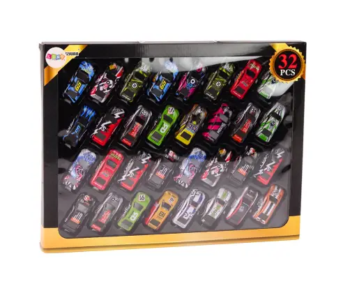 Set of springs for cars, powered cars, colorful, 32 pieces