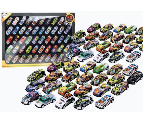 Set of springs for cars, powered cars, colorful, 50 pieces