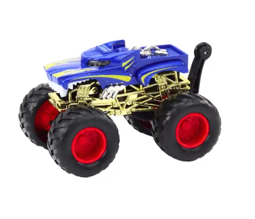 Toy Car Off-Road Vehicle Big Rubber Wheels Blue Toy Car Off-Road Vehicle Big Rubber Wheels Blue