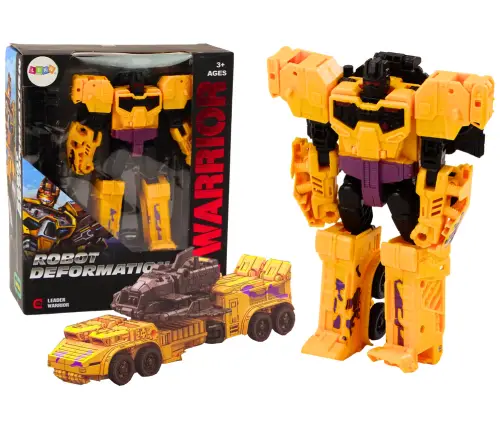 Robot Tank With Weapon 2in1 Transformation X-Warrior Yellow