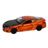 Sports Car Metal Friction Drive Openable Elements 1:24 Orange